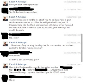Dont Fall Victim: Fake Adeboye Account Scams Money Off Pensioner (Photos)