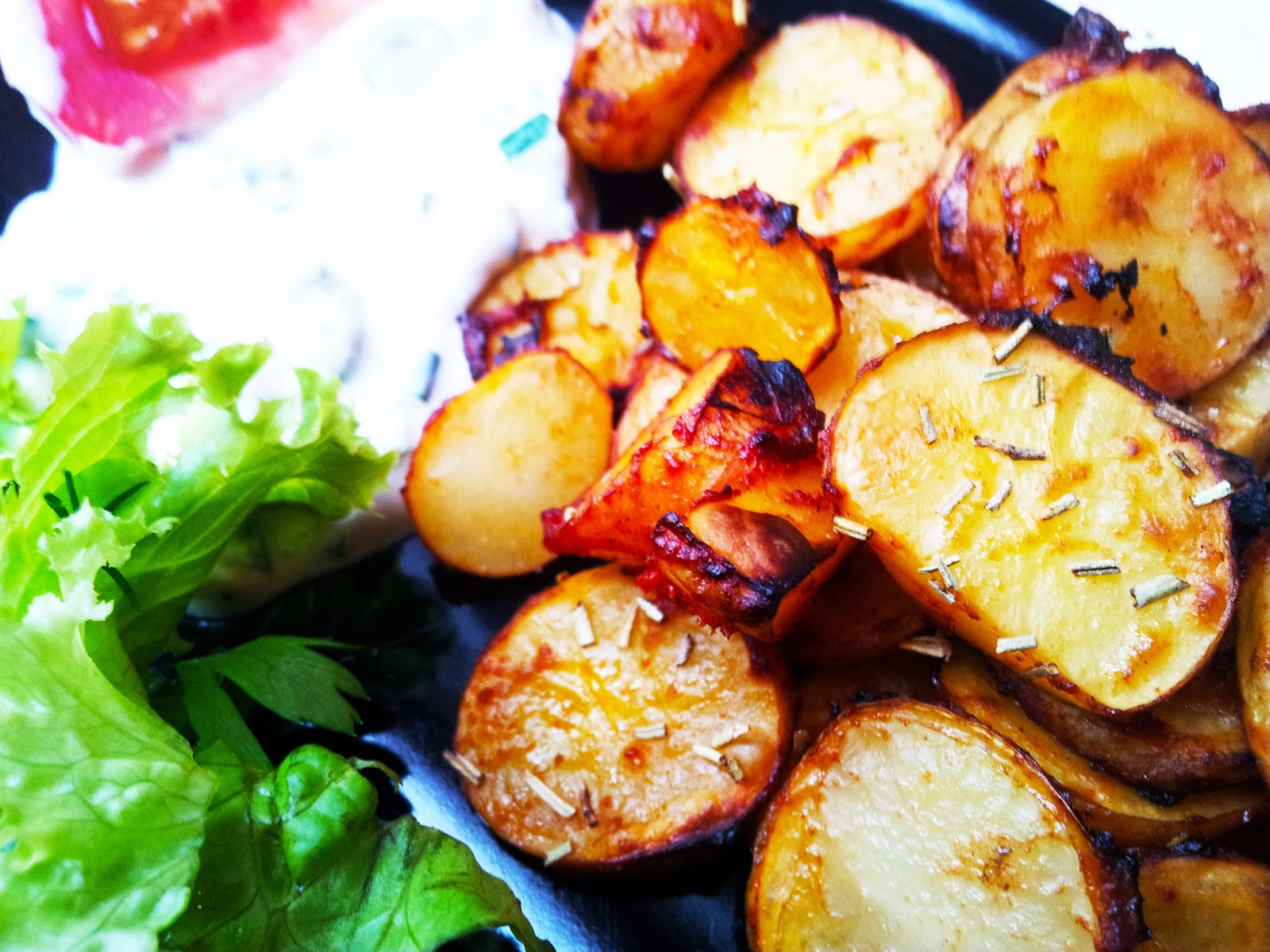 Kostprobe: Kartoffeln mit Tomaten-Marinade