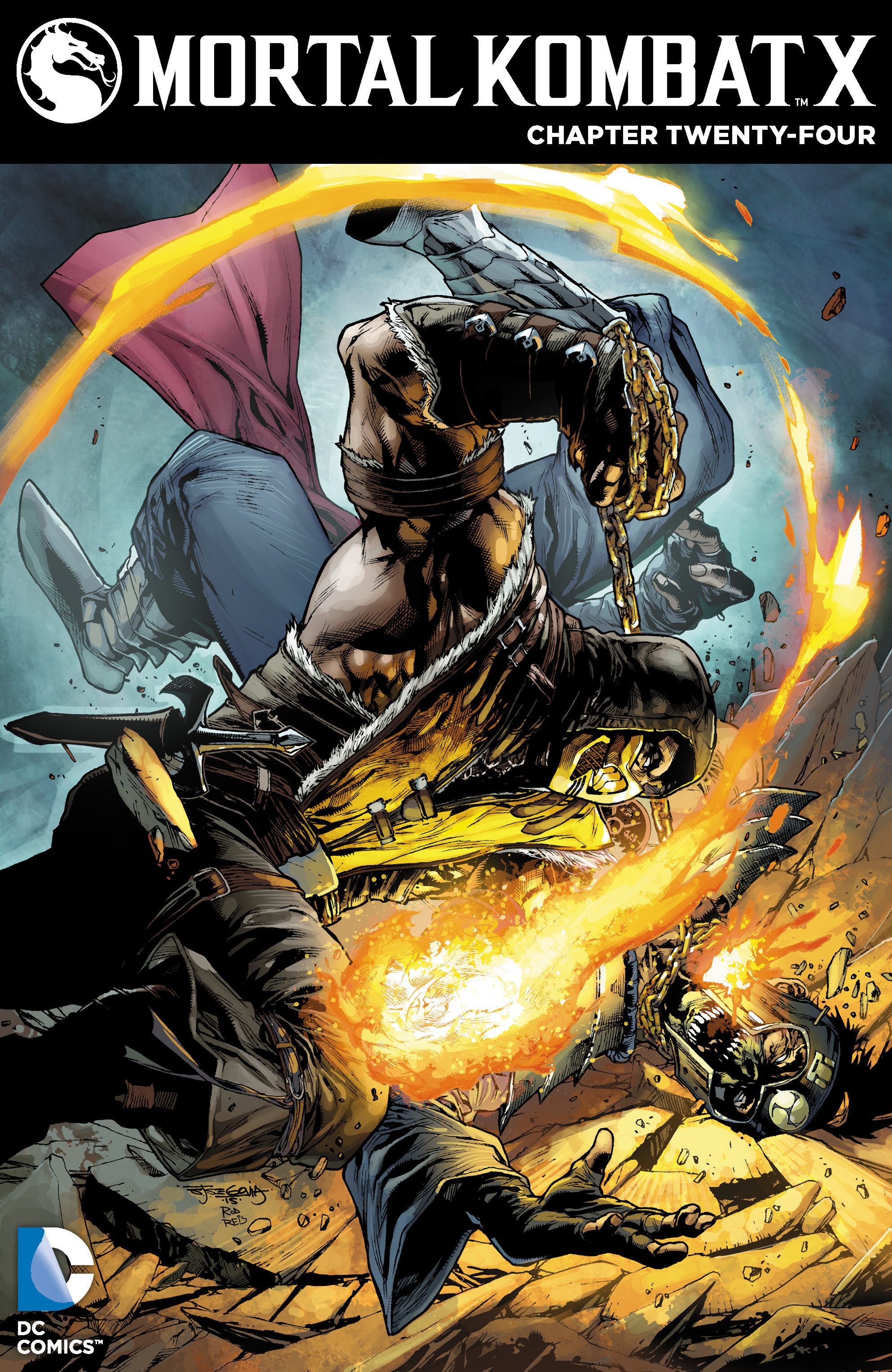 Read online Mortal Kombat X [I] comic -  Issue #24 - 2
