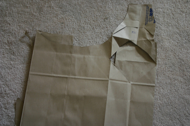 1 Sew Green Mama Little Indian Vests from Paper Bags