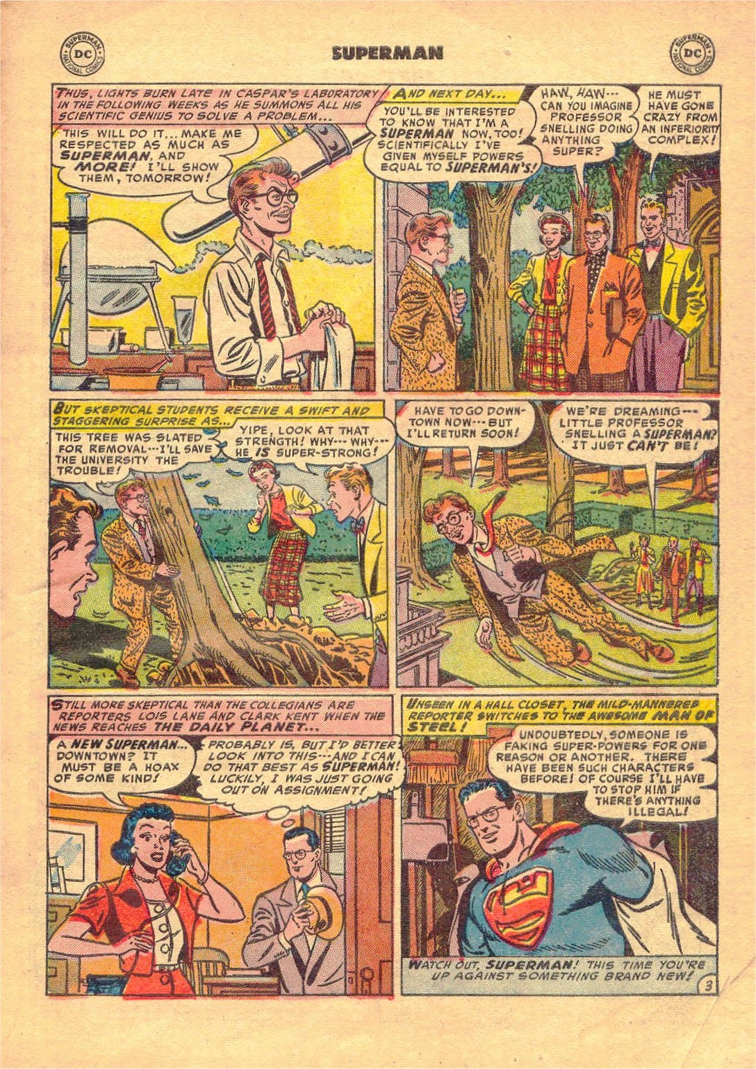 Read online Superman (1939) comic -  Issue #85 - 32