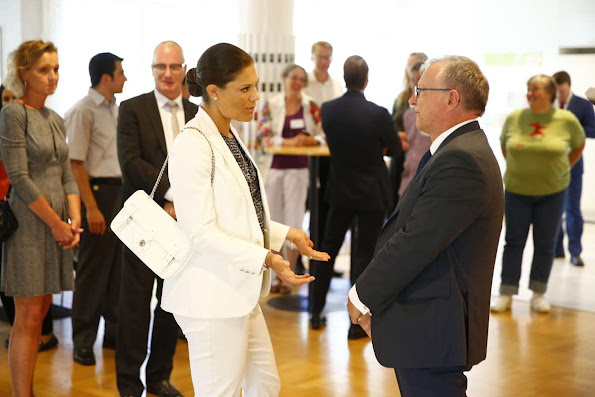 Crown Princess Victoria of Sweden and Prince Daniel of Sweden visited Swetox (Swedish Toxicology Sciences Research Center)
