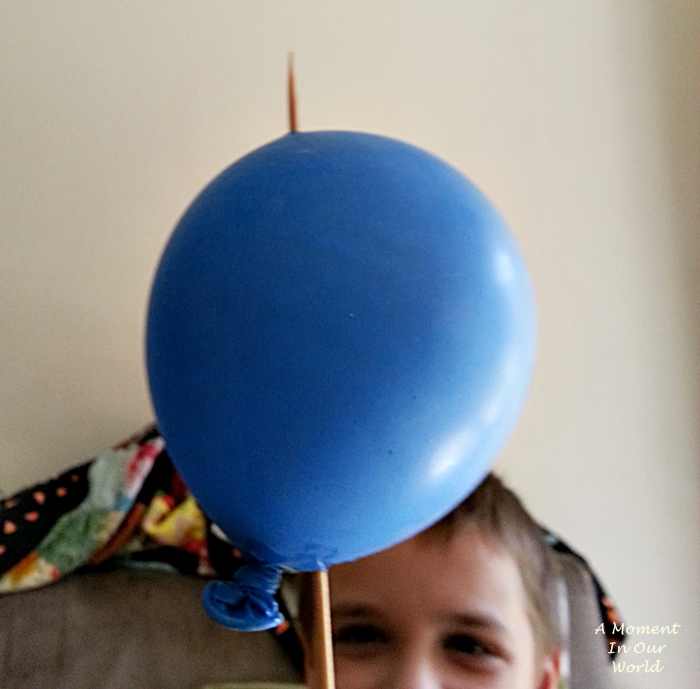 Skewer Through a Balloon Science Experiment Simple Living. Creative