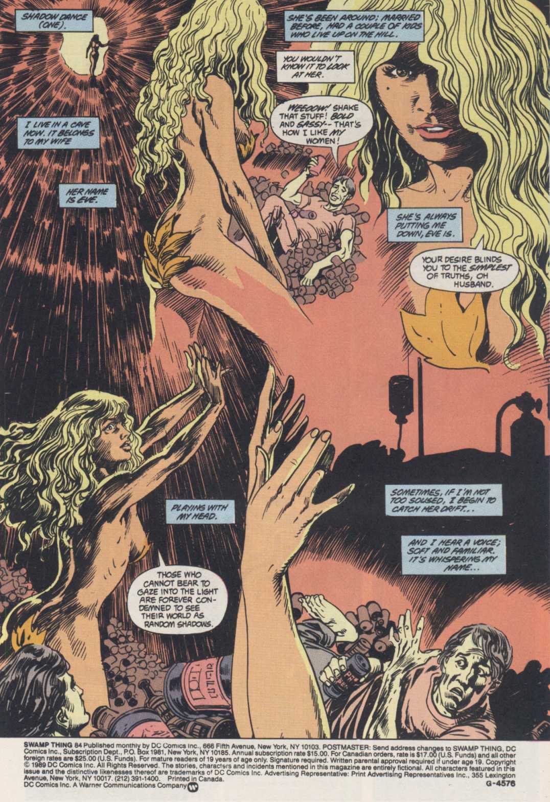 Read online Swamp Thing (1982) comic -  Issue #84 - 2