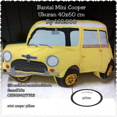 Bantal Mini Cooper