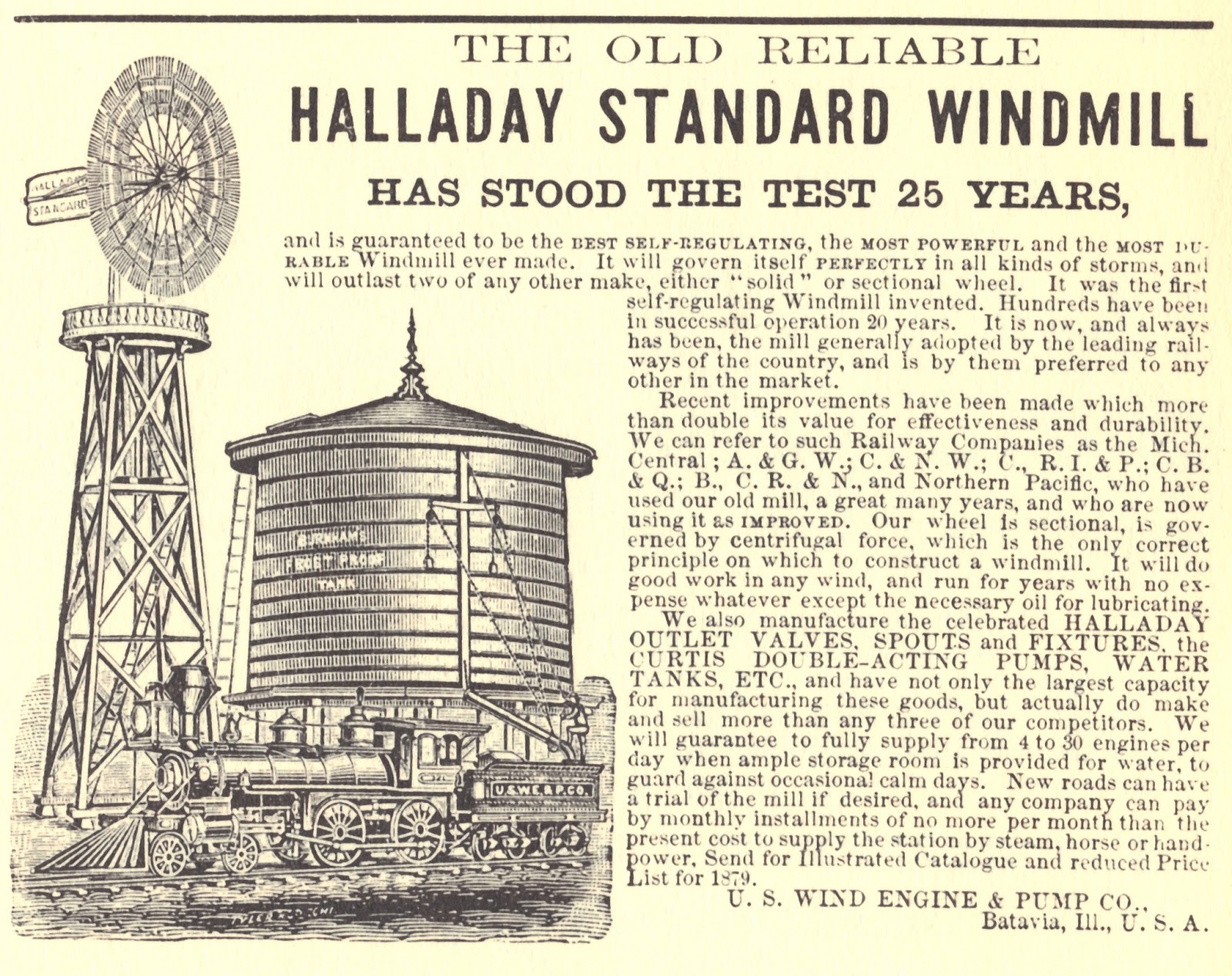 Progress is fine, but it's gone on for too long. Selfregulating windmill