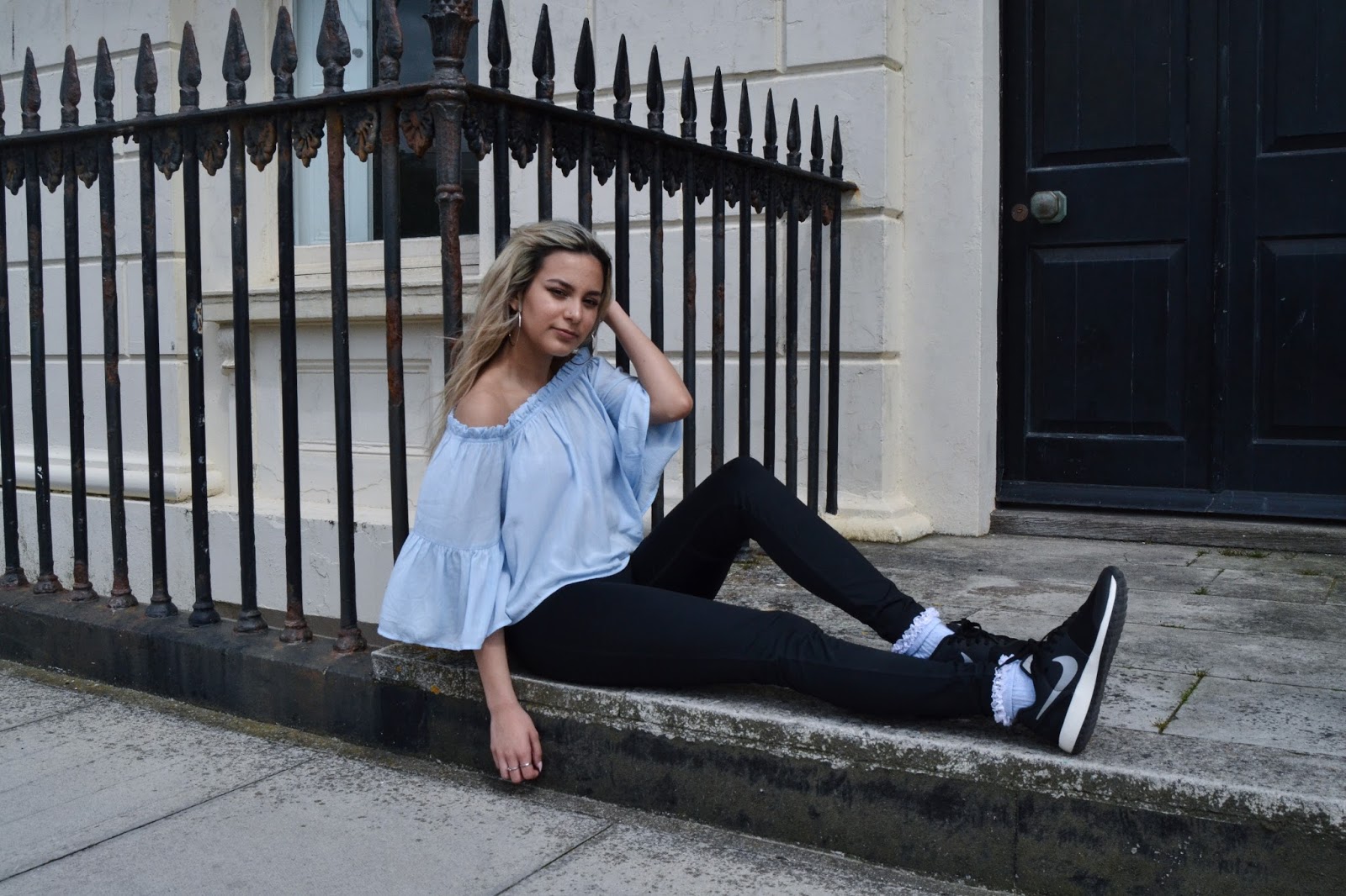 off the shoulder bardot athleisure wear sports luxe ss16 style trends fashion