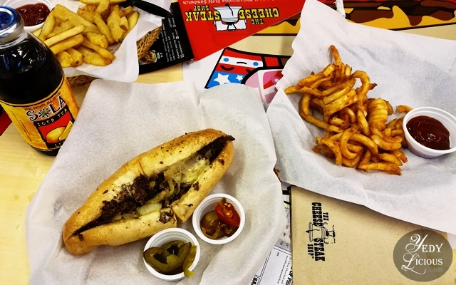 Classic Cheese Steak The KTG Manila Bloggers at The Cheese Steak Shop and Fire Station Char Grilled Food, Blog Review Menu Price Address Branch Contact No, YedyLicious Manila Food Blog, Website Facebook Instagram Twitter Restaurants in Makati City Philippines
