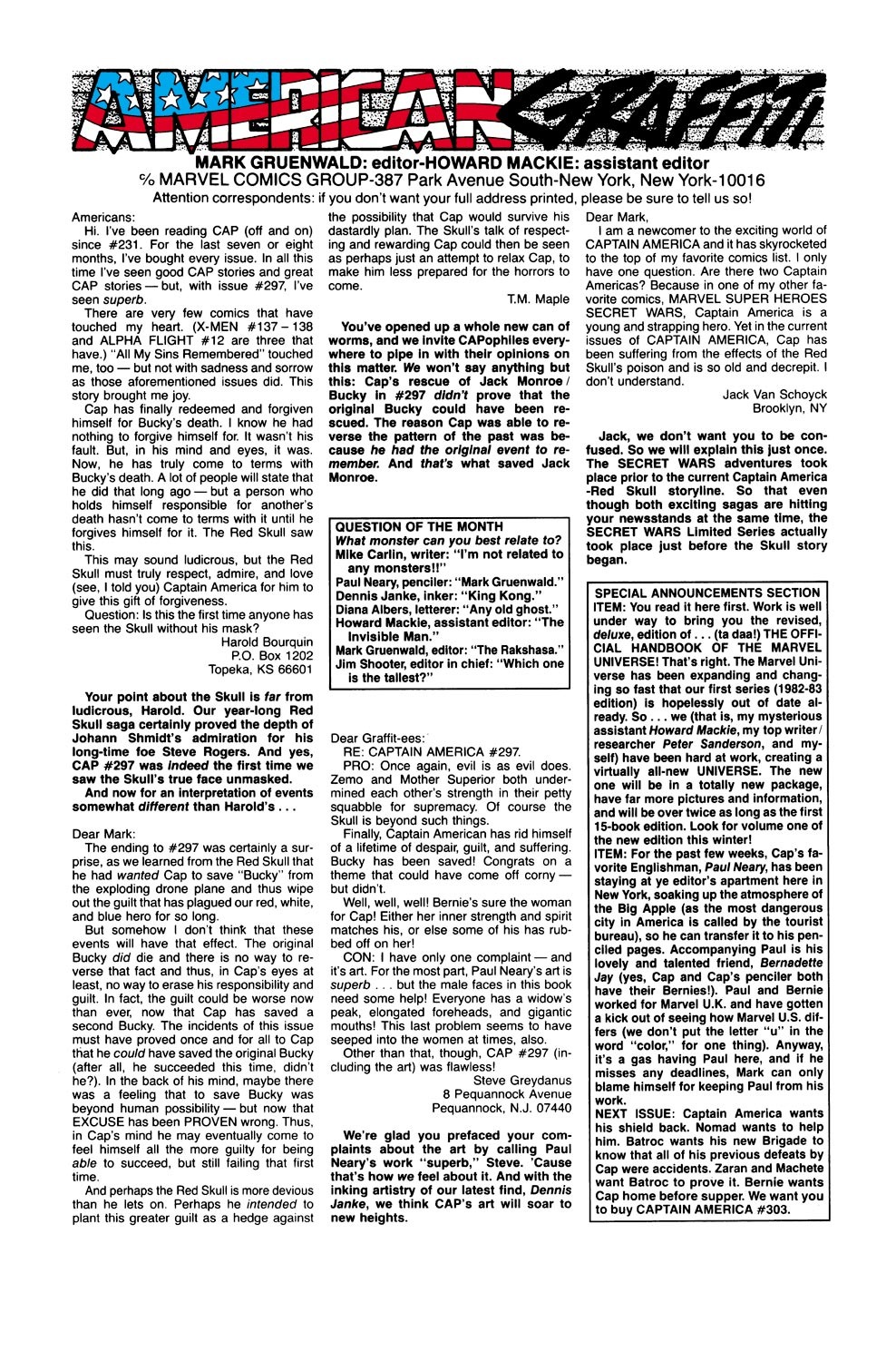 Read online Captain America (1968) comic -  Issue #302 - 24
