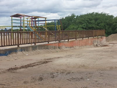 Prefeitura de Macau inicia revitalização do Playground da praia de camapum