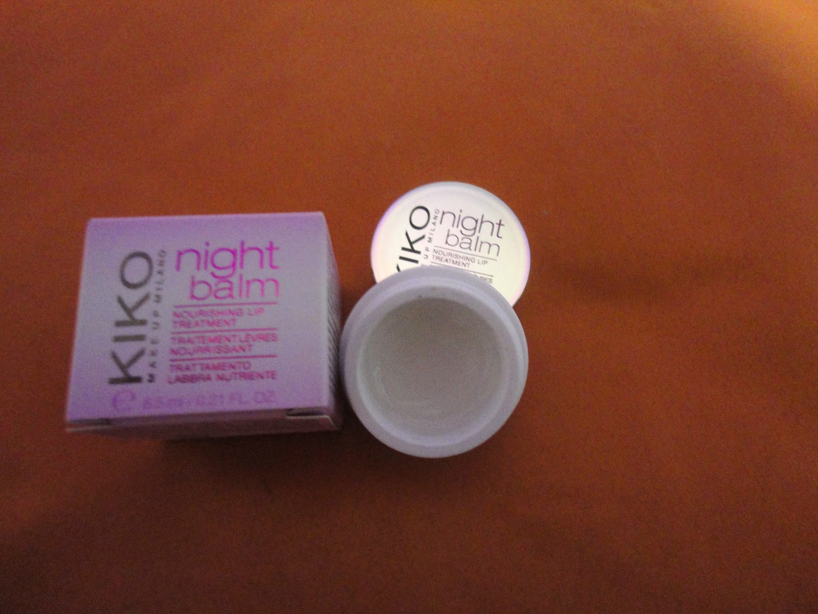Nuzzoliamo KIKO NIGHT BALM & LIP BALM KARITE'