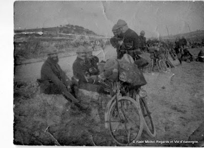 Photo noir et blanc de la guerre de 1914-1918.