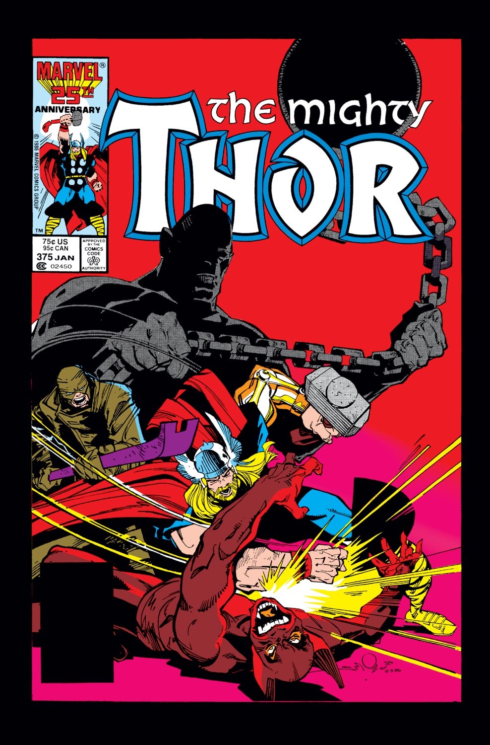 Read online Thor (1966) comic -  Issue #375 - 1