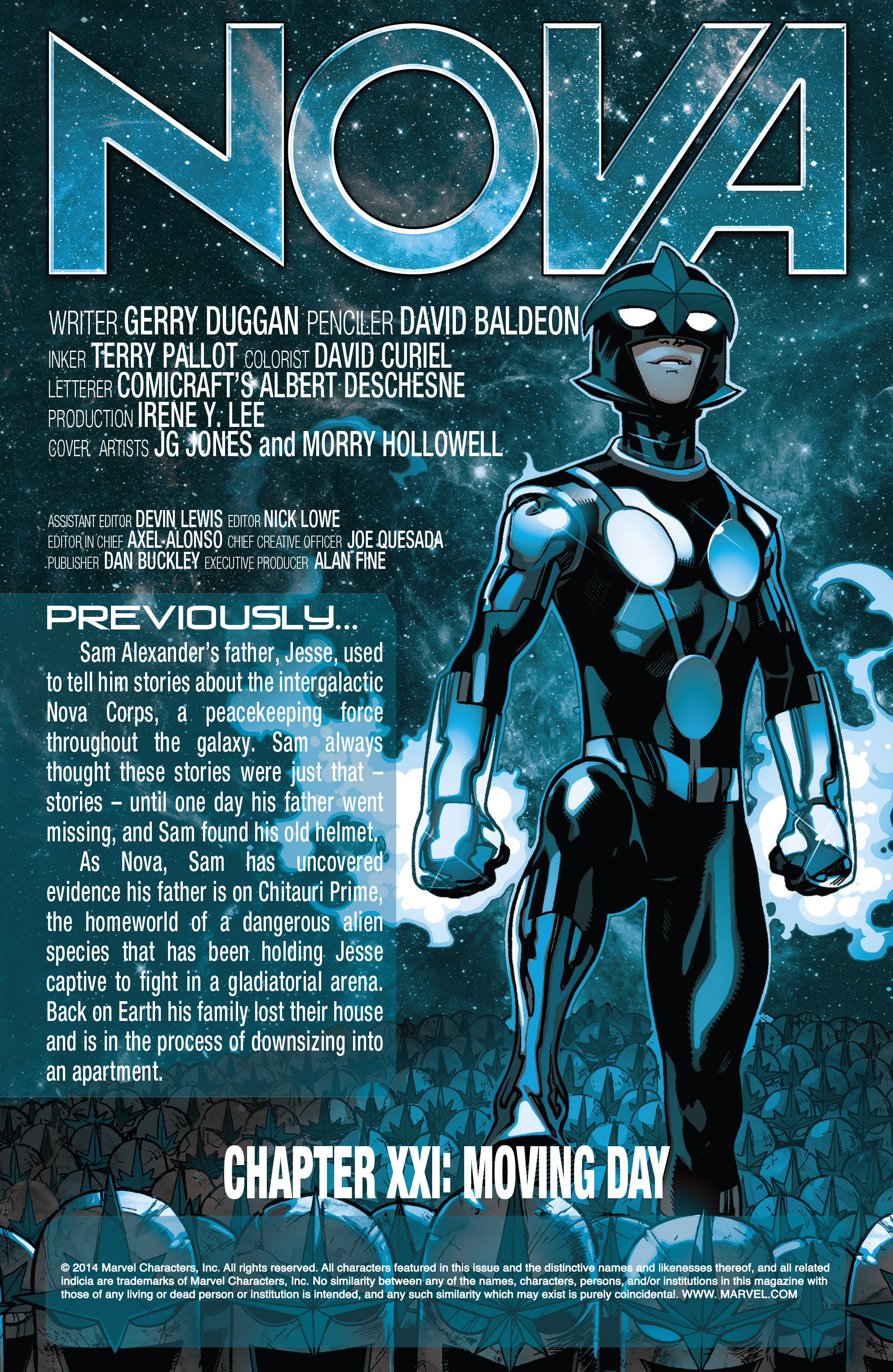 Read online Nova (2013) comic -  Issue #21 - 2