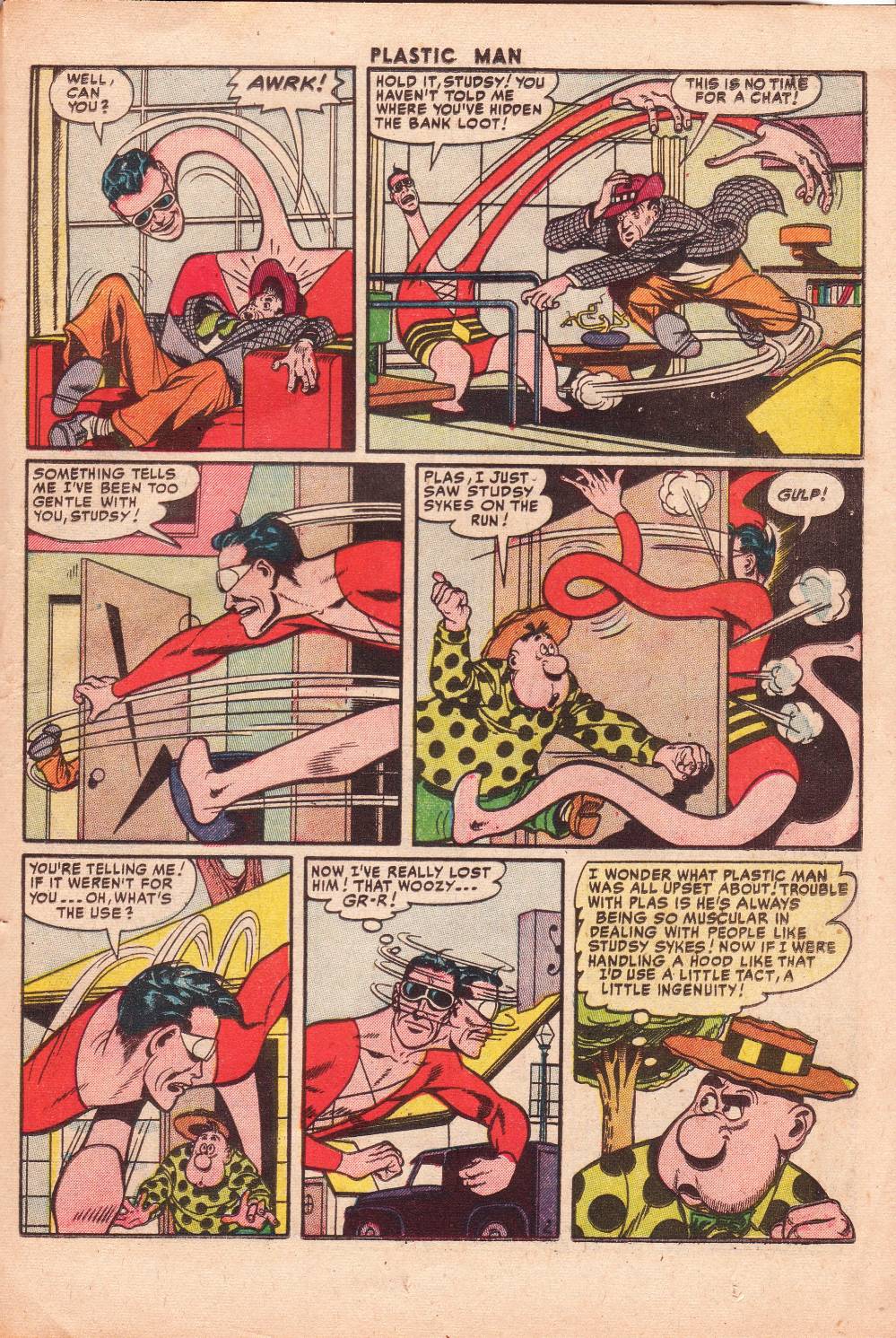 Read online Plastic Man (1943) comic -  Issue #47 - 20