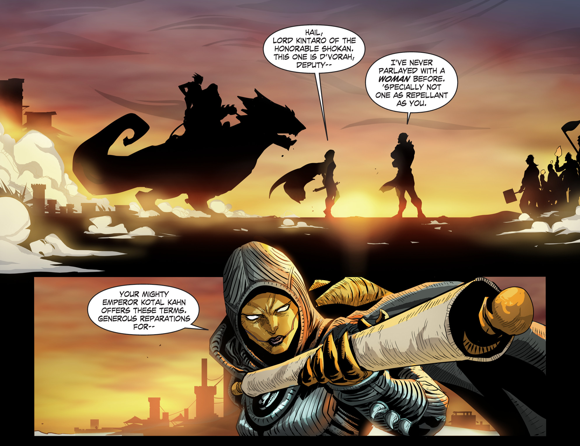 Read online Mortal Kombat X [I] comic -  Issue #15 - 8