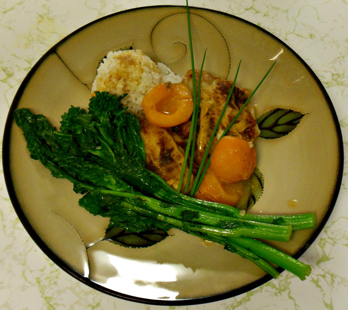 Truffle Oil Mustard Chicken with Apricots Our Sunday Cafe, the