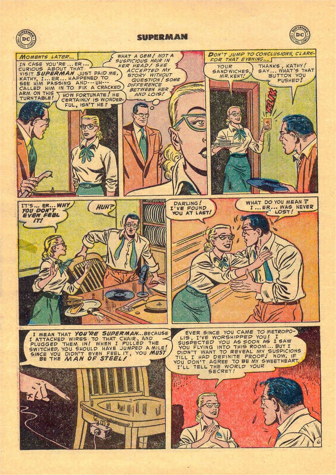 Read online Superman (1939) comic -  Issue #84 - 8