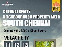 Chennai Realty Property Mela: Expo on 11, 12 & 13 April 2014 at Velachery, Chennai  
