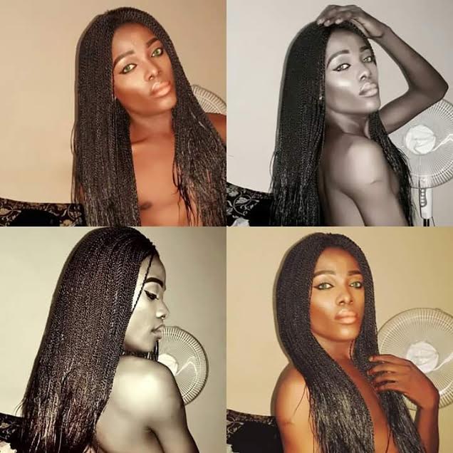 Check Out This Nigerian Cross Dresser Photos Sidewap Com Ng