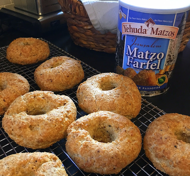 A Cake Bakes in Brooklyn Bee's Matzo Meal Bagels