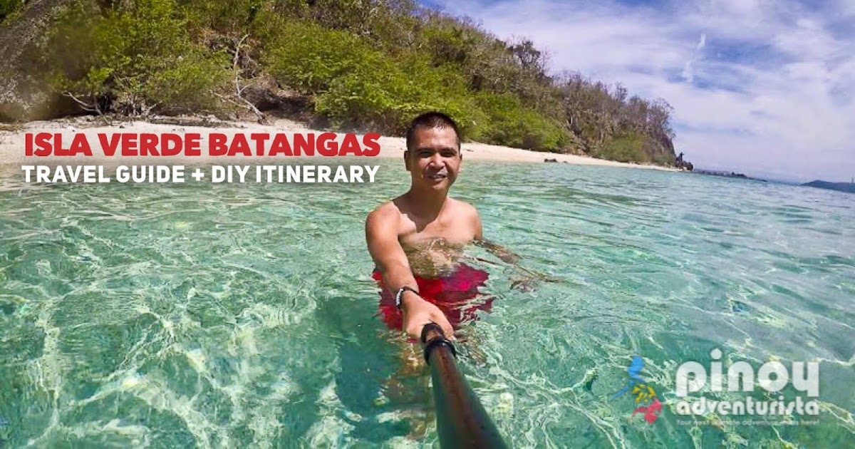 Isla verde batangas map