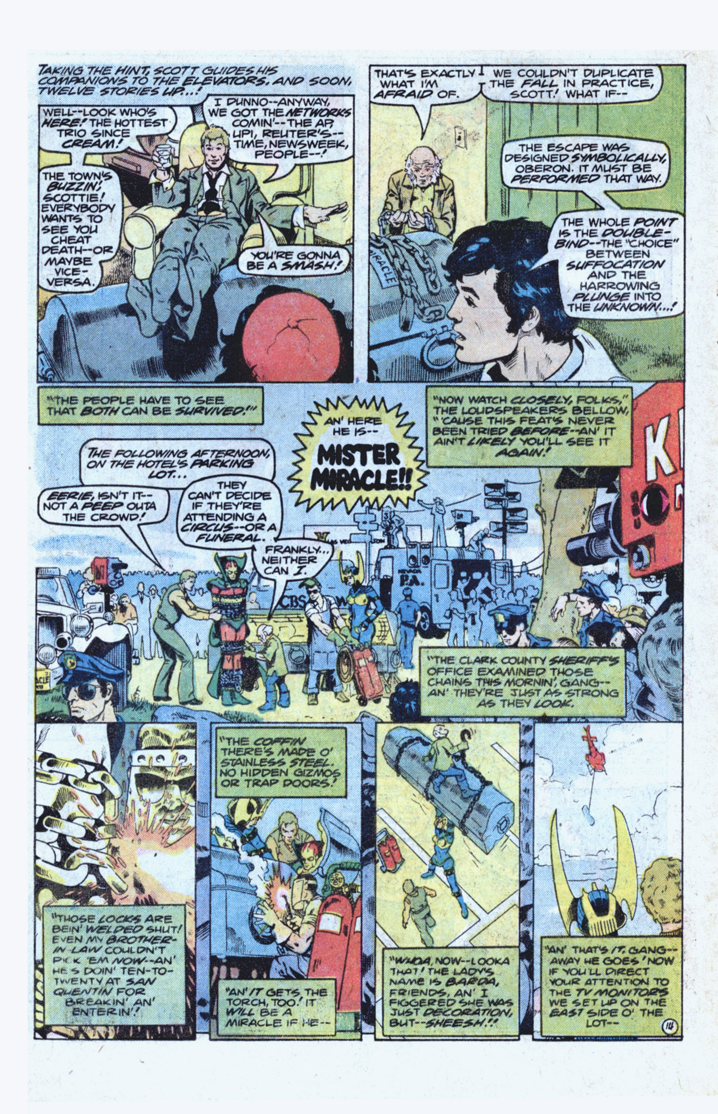 Read online Mister Miracle (1971) comic -  Issue #24 - 14