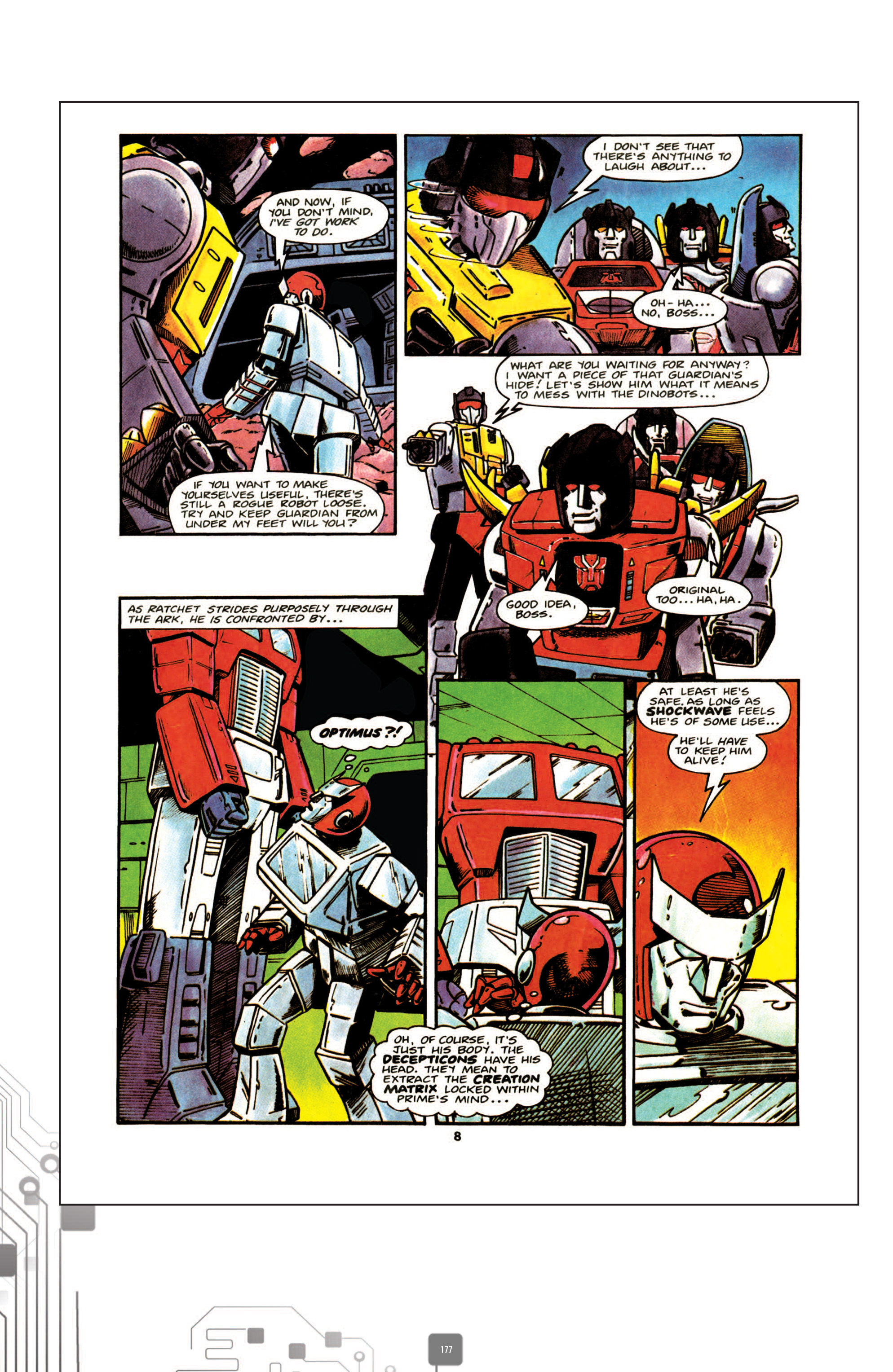Read online The Transformers Classics UK comic -  Issue # TPB 1 - 178