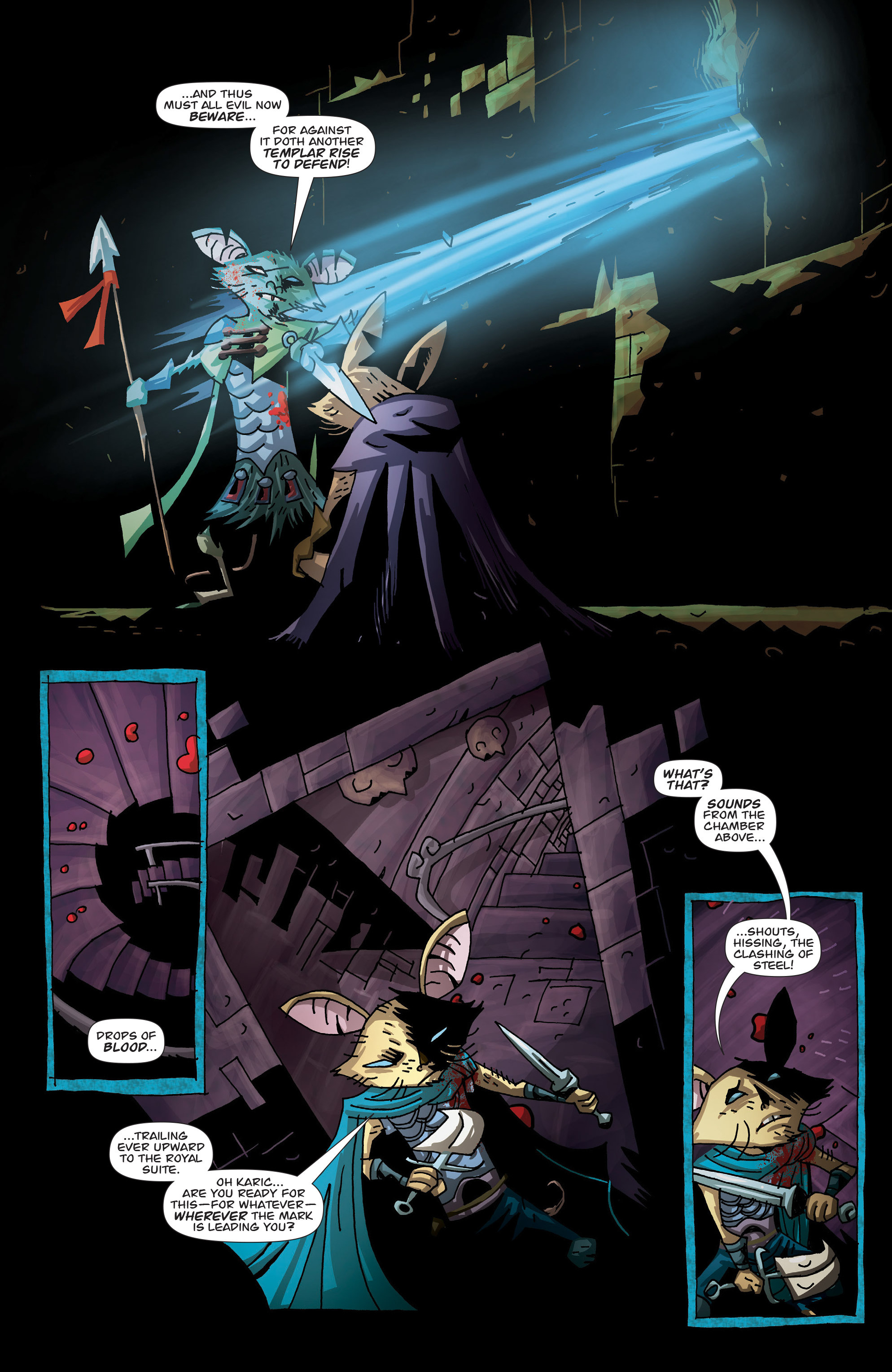 Read online The Mice Templar Volume 5: Night's End comic -  Issue #3 - 24