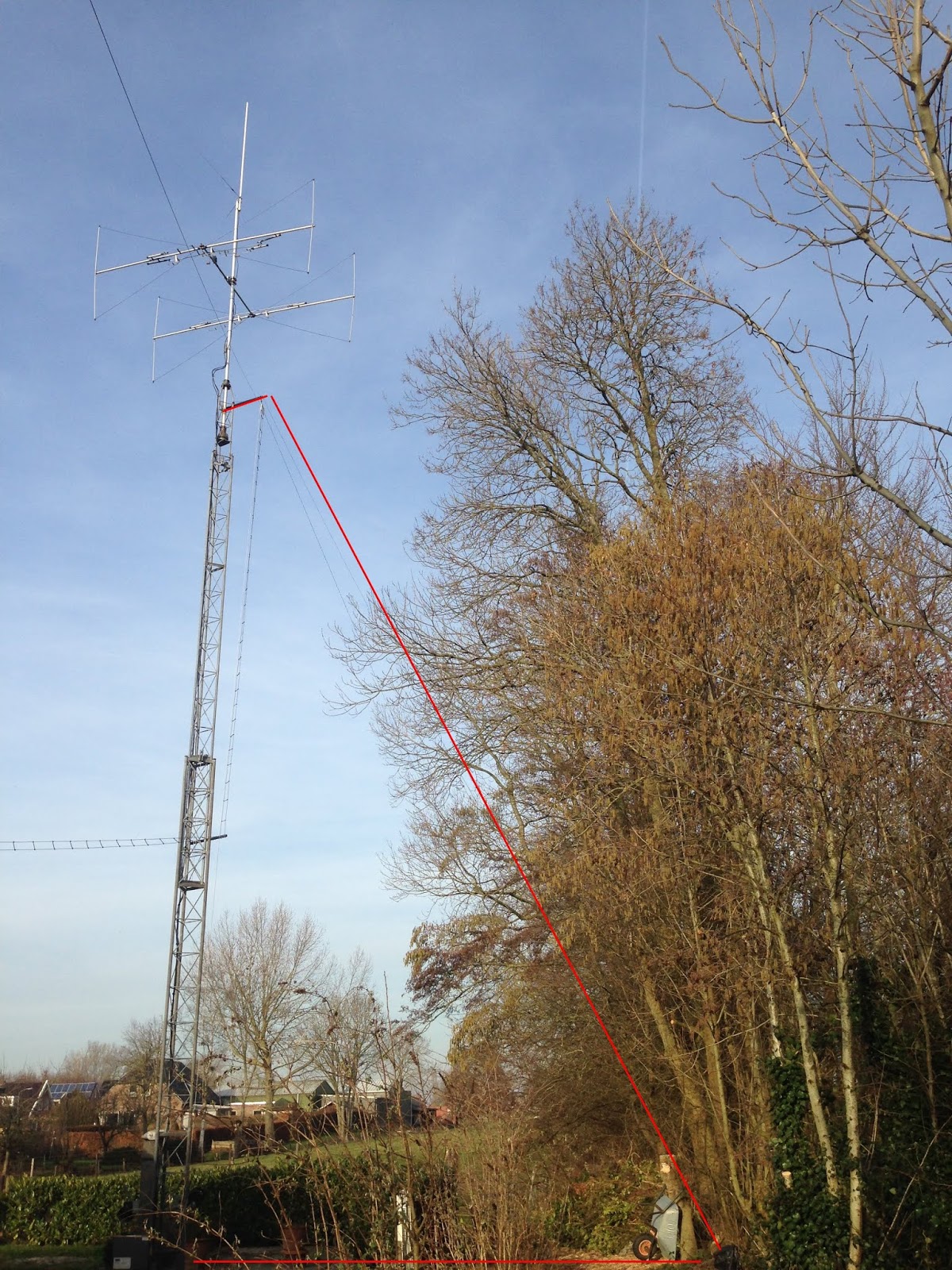 Building an 80-meter Shunt-Feed on Existing 120-ft Tower – Amateur Radio  Station W5WZ