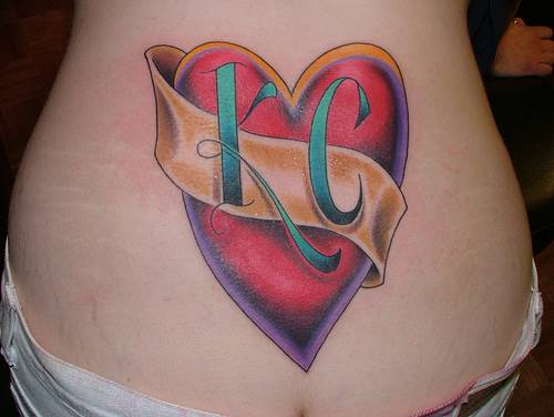 2012 Heart Tattoos for Girls