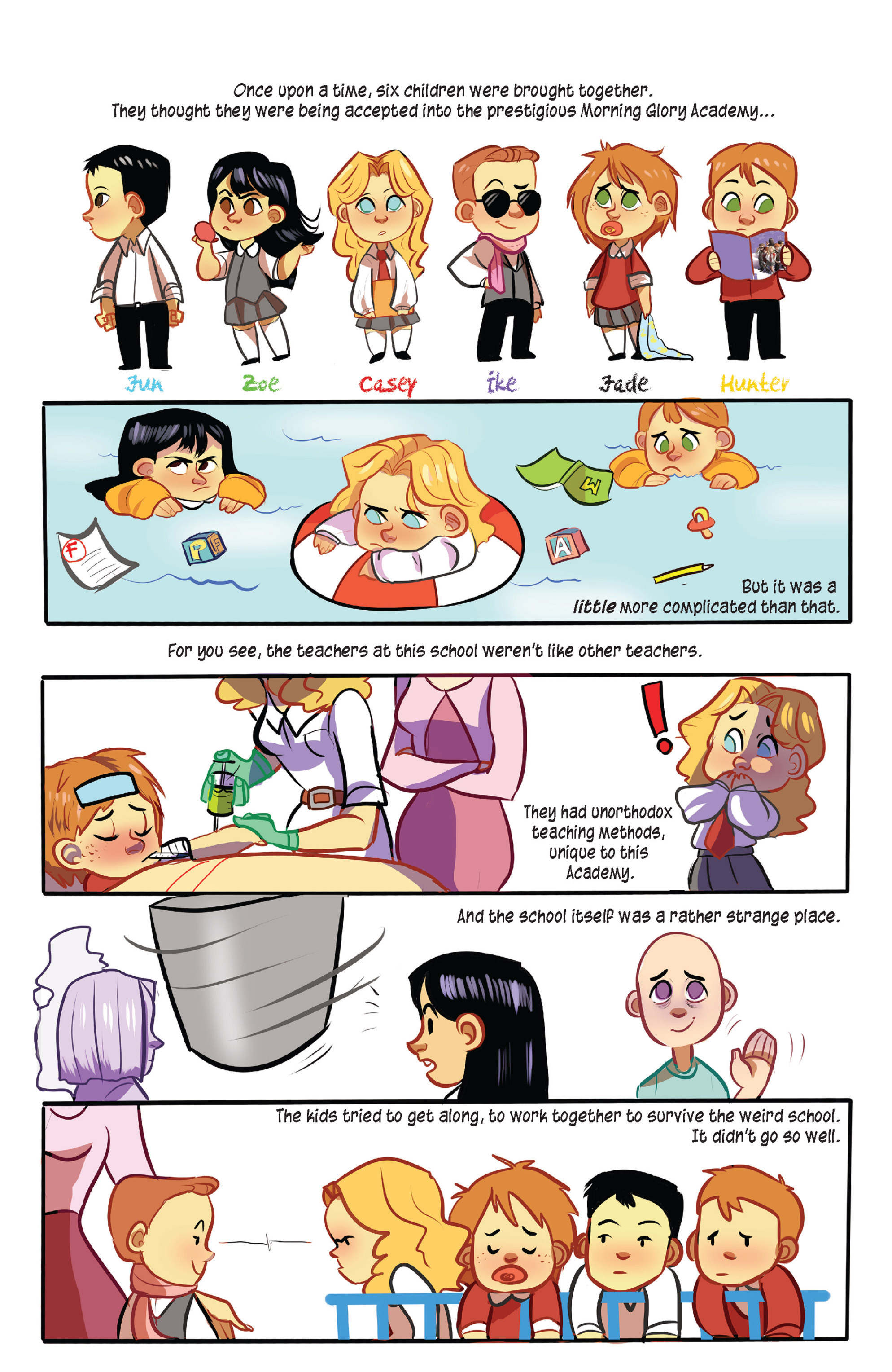 Read online Morning Glories comic -  Issue #27 - 44