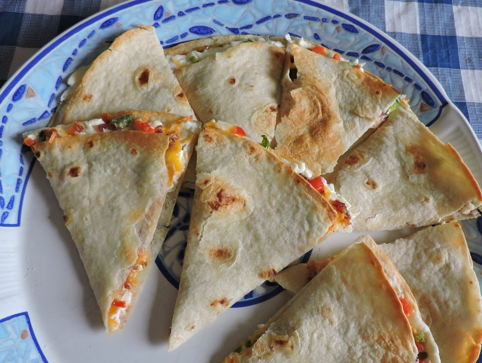 Jalapeno Popper Quesadillas