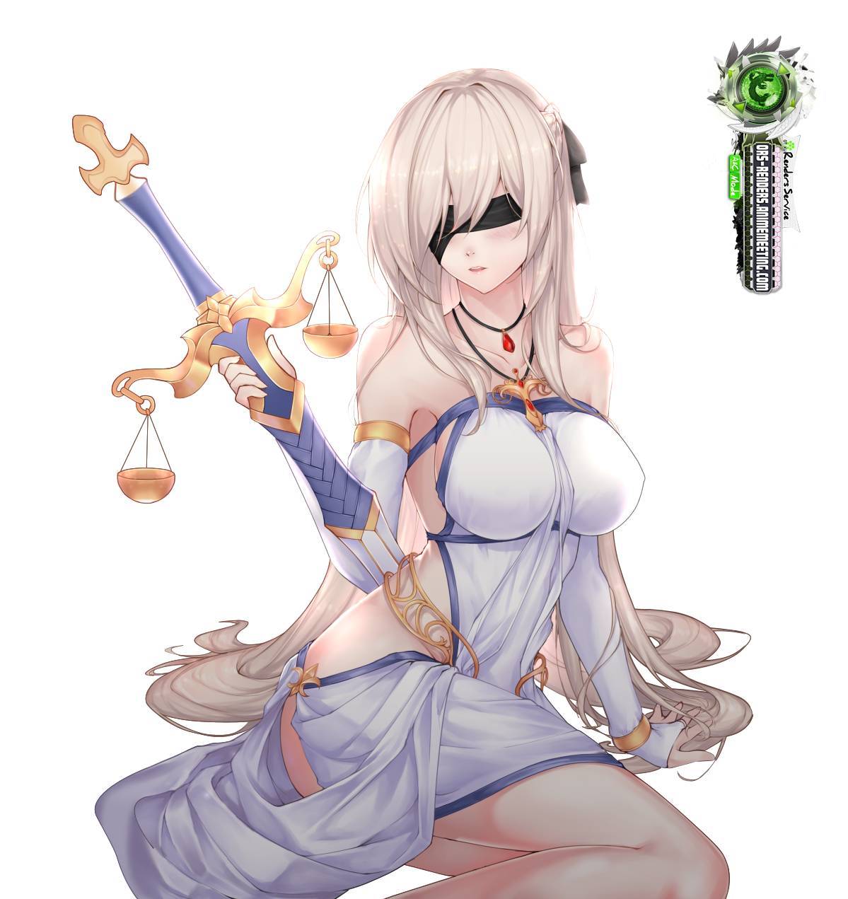Goblin Slayer:Sword Maiden Sexy Priest Justice Render.