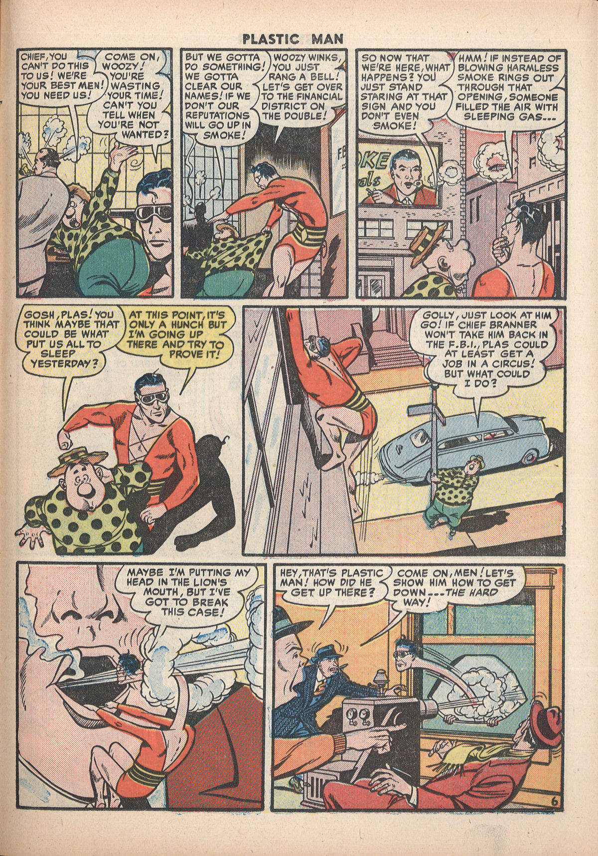 Read online Plastic Man (1943) comic -  Issue #29 - 31