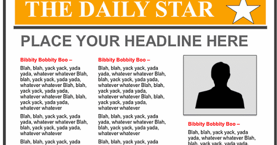 3 good ipad newspaper templates for teachers educational iwork newspaper template