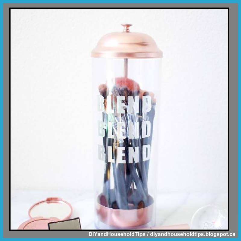 DIY And Household Tips Turn A Dollar Store Soda Straw Dispenser Into A