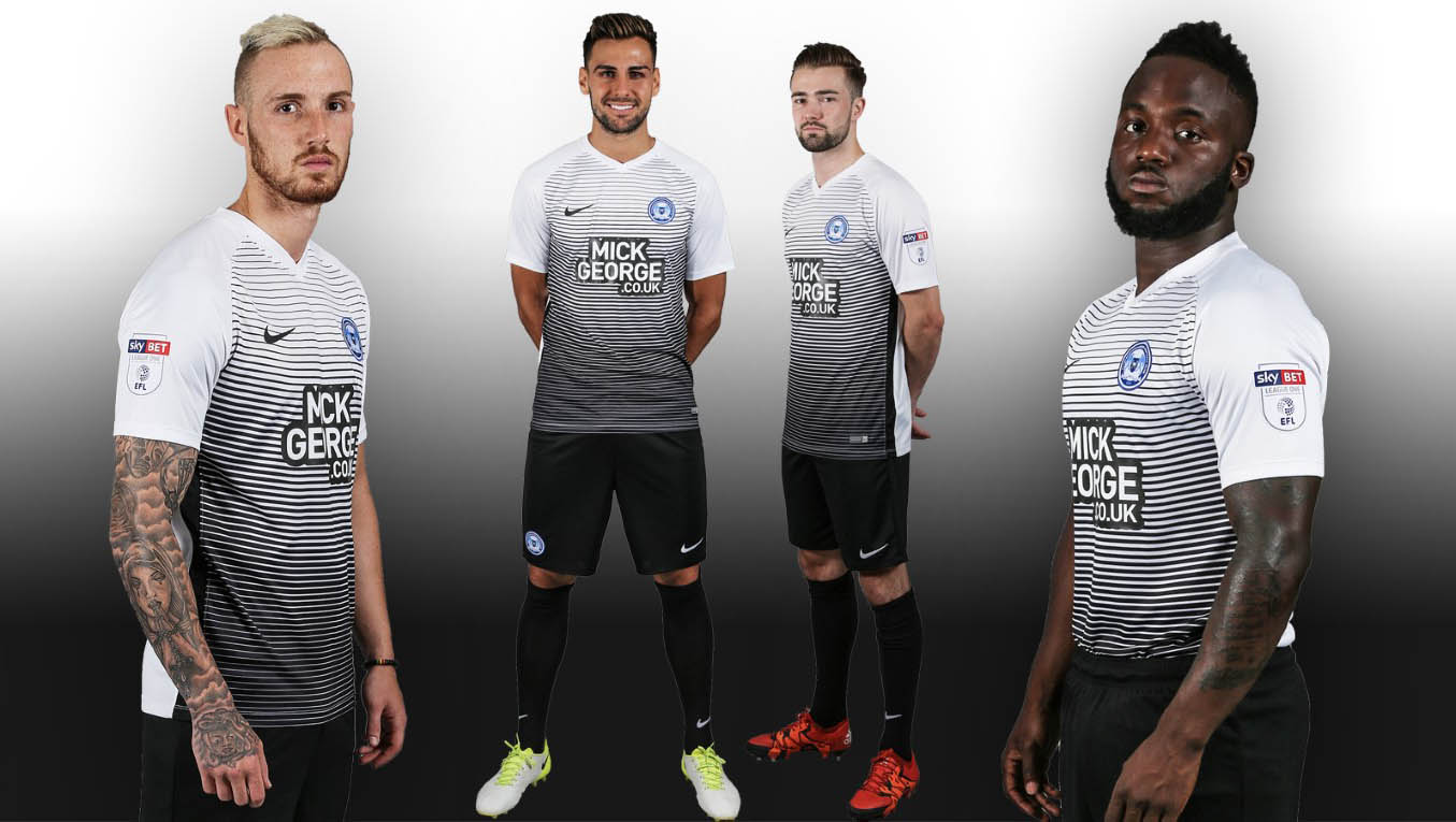 Peterborough United 1718 Home & Away Kits Released Footy Headlines
