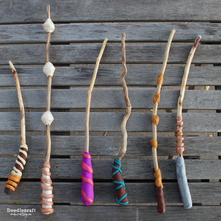 20+ Easy Harry Potter Crafts For Kids: Wizard Wand DIY