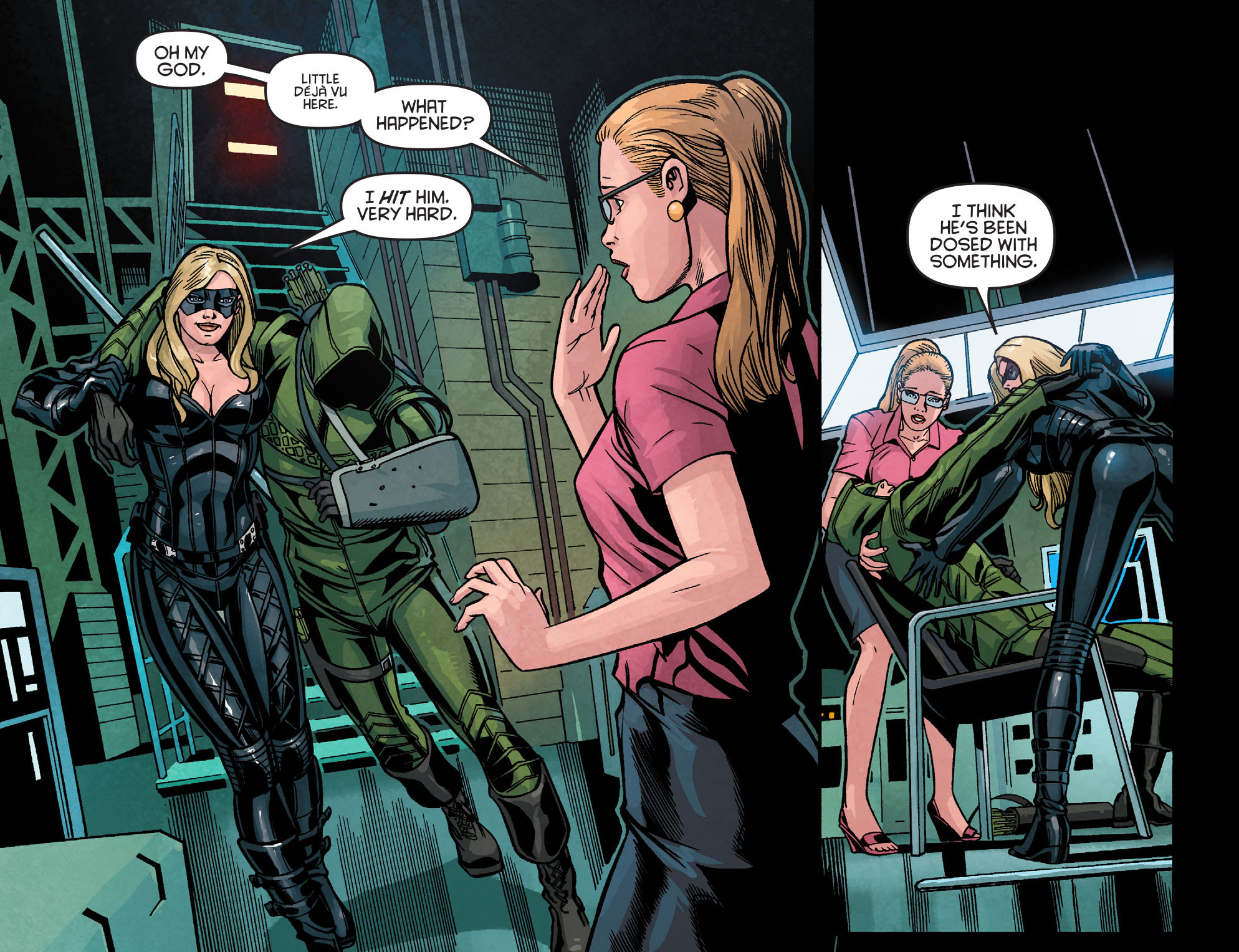 Read online Arrow: Season 2.5 [I] comic -  Issue #8 - 11