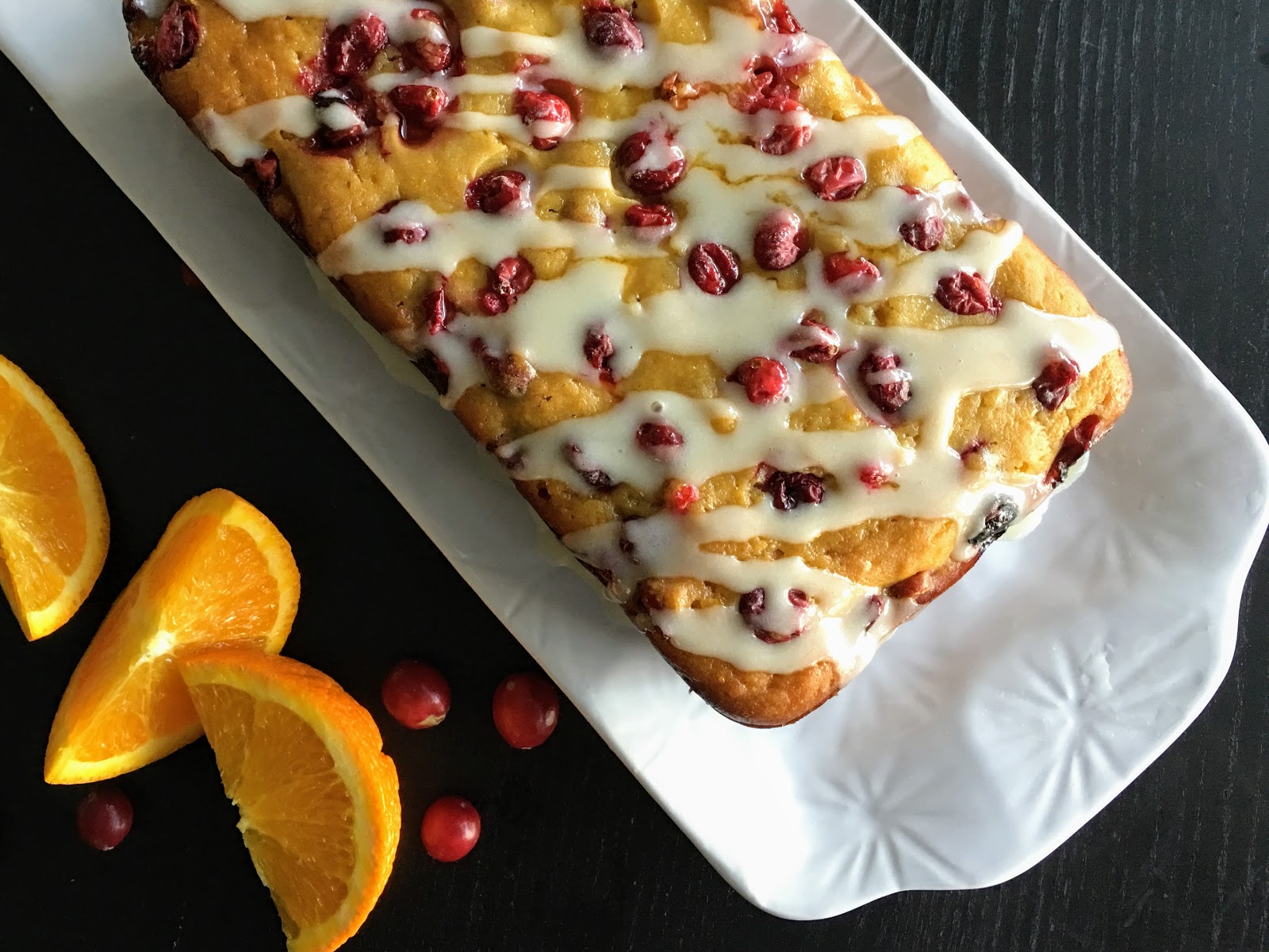 Fueling with Flavour Cranberry Orange Yogurt Loaf