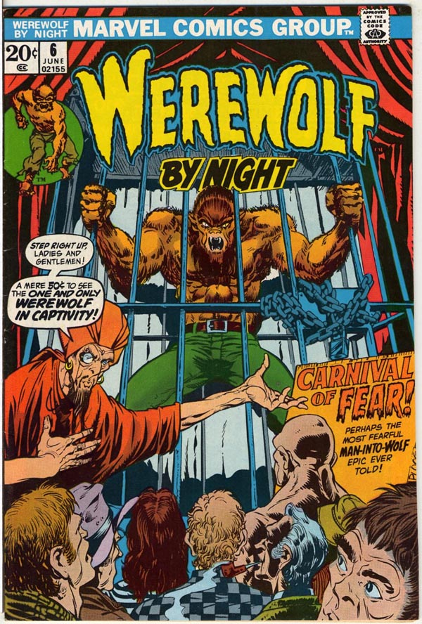 HORROR ILLUSTRATED WEREWOLF BY NIGHT COVERS