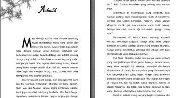 Contoh Daftar Isi Buku Novel - Contoh Jari