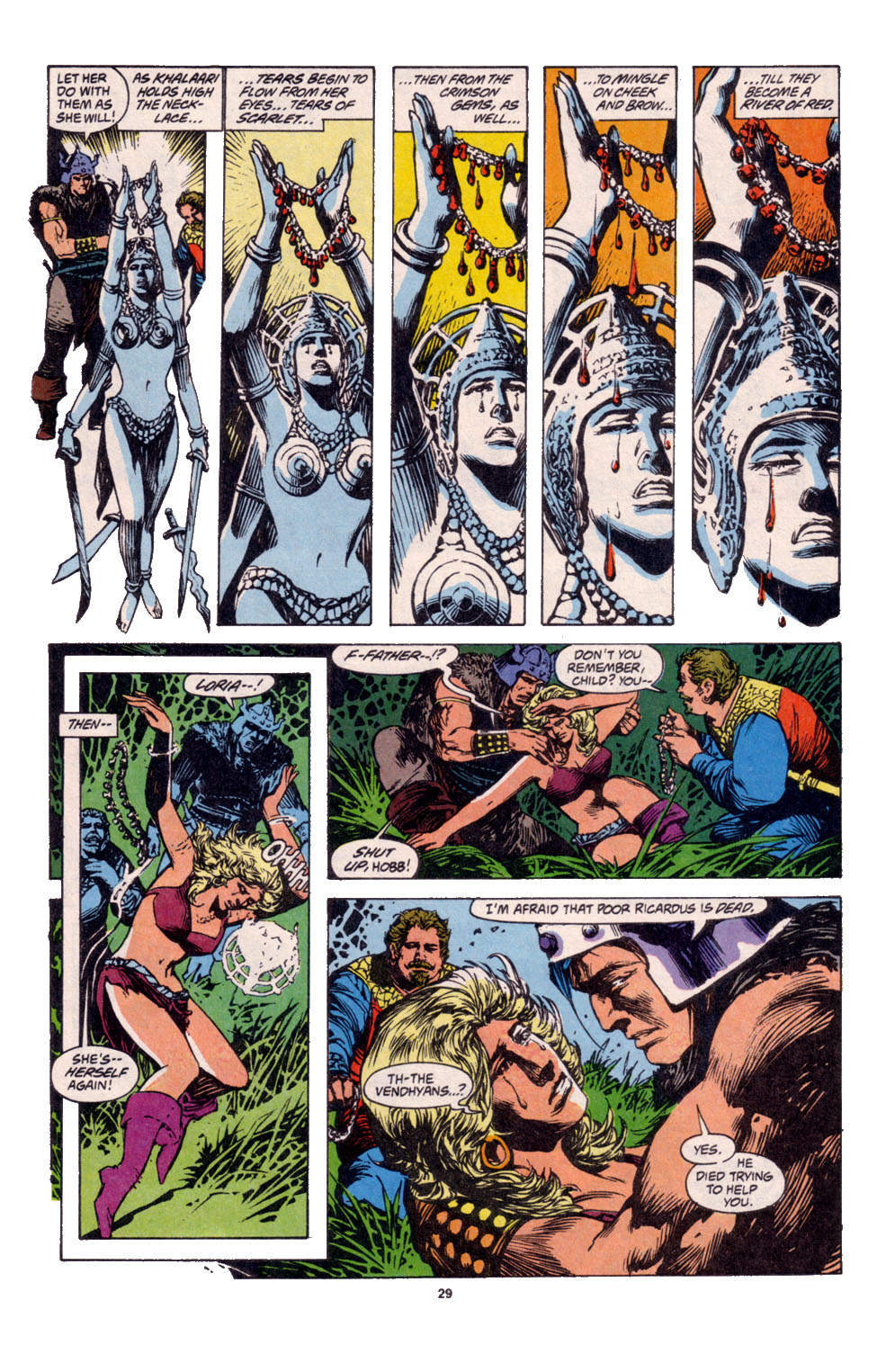 Read online Conan the Barbarian (1970) comic -  Issue #261 - 22