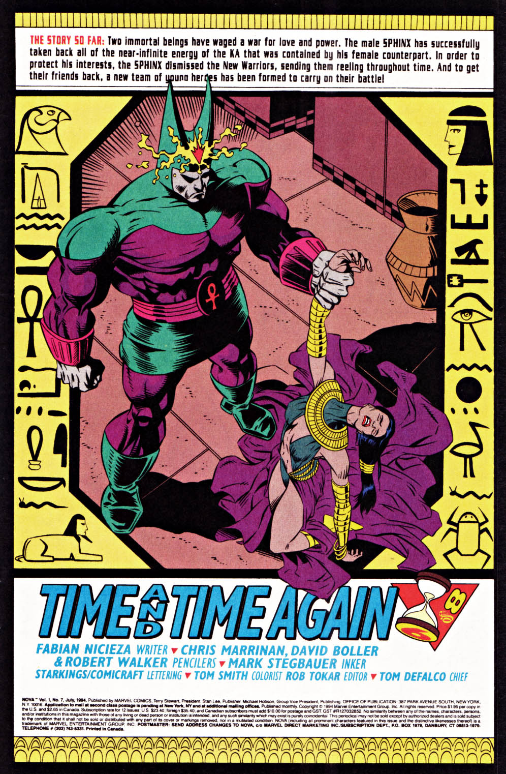 Read online Nova (1994) comic -  Issue #7 - 2