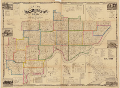 map washington county ohio lorey 1858 gardner edwin philadelphia william published
