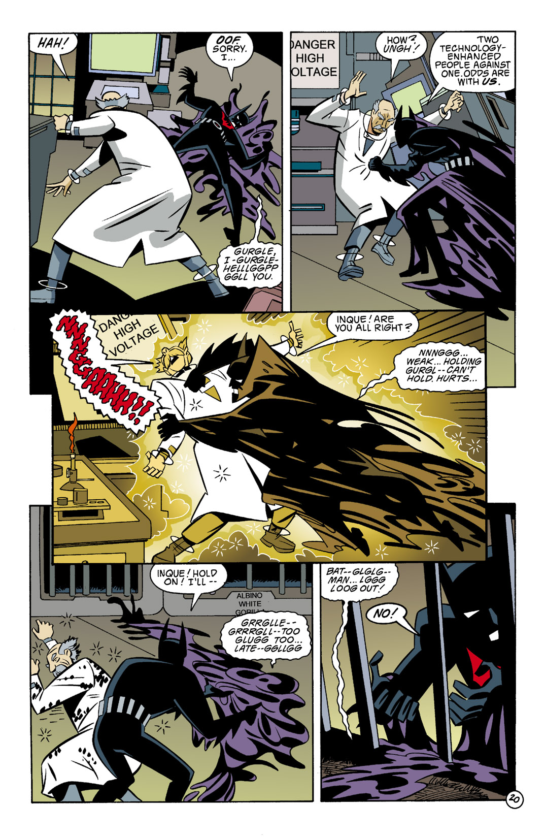 Read online Batman Beyond [I] comic -  Issue #6 - 21