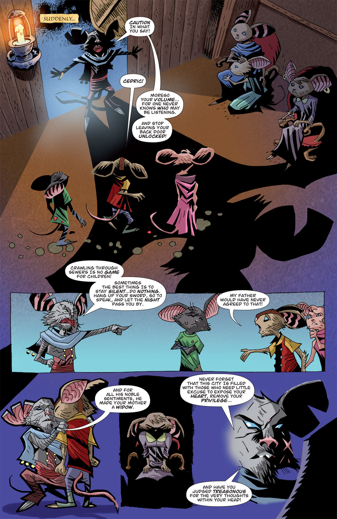 Read online The Mice Templar Volume 3: A Midwinter Night's Dream comic -  Issue #3 - 19