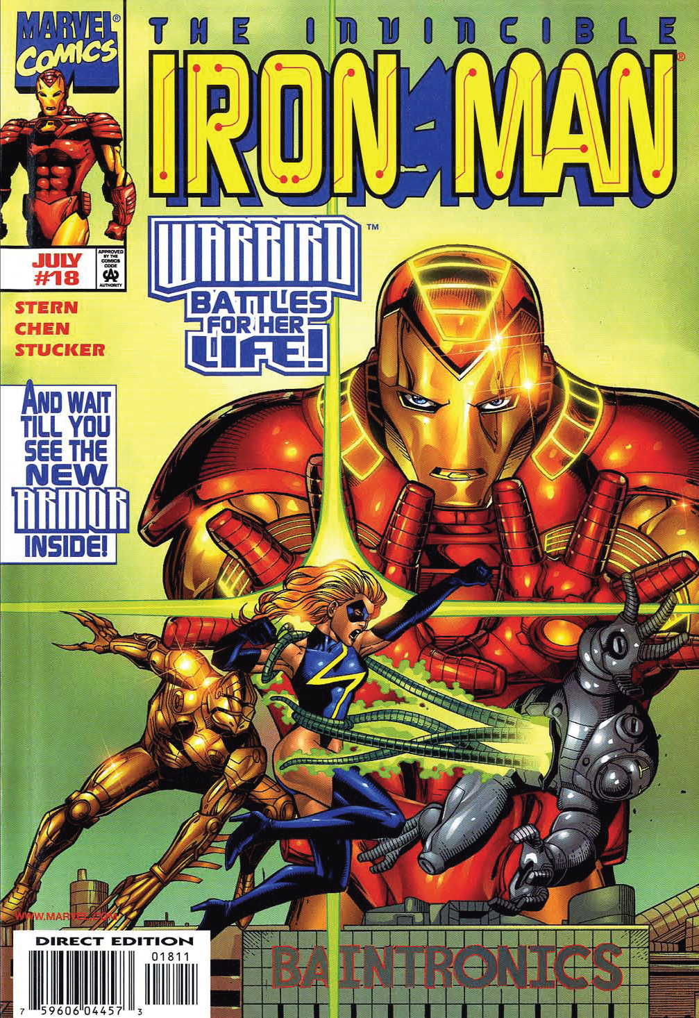 Read online Iron Man (1998) comic -  Issue #18 - 1