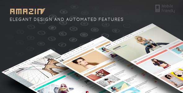 amazin responsive multipurpose blogger templates kaizentemplate